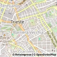 Mapa Trieste