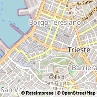 Mapa Trieste