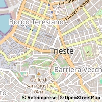 Mapa Trieste