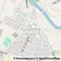 Mapa Fossalta di Piave