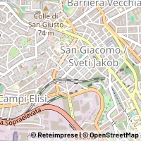 Mapa Trieste