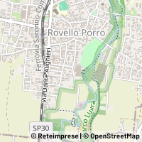 Kaart Rovello Porro