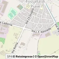 Map Fossalta di Piave