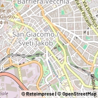 Mapa Trieste