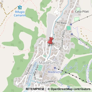 Mappa Via Antonio De Giacomi, 11, 23024 Madesimo, Sondrio (Lombardia)
