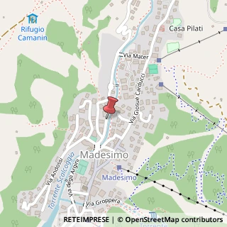 Mappa Via Antonio De Giacomi, 9, 23024 Madesimo, Sondrio (Lombardia)