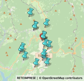 Mappa Via Giuseppe Garibaldi, 38013 Fondo TN, Italia (3.08333)