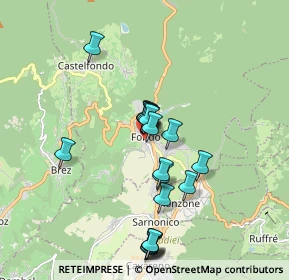 Mappa Via Battisti, 38013 Fondo TN, Italia (1.555)