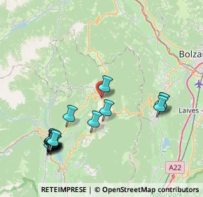 Mappa Via Battisti, 38013 Fondo TN, Italia (9.29389)