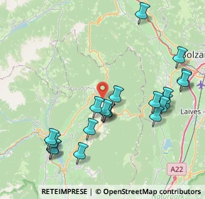 Mappa Via Battisti, 38013 Fondo TN, Italia (8.458)