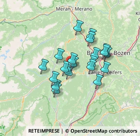 Mappa Via Giuseppe Garibaldi, 38013 Fondo TN, Italia (10.544)