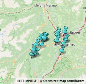 Mappa Via Giuseppe Garibaldi, 38013 Fondo TN, Italia (9.7095)