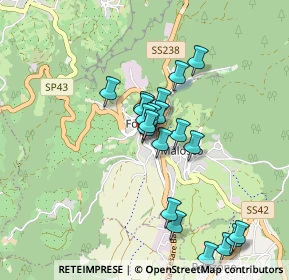 Mappa Via Battisti, 38013 Fondo TN, Italia (0.7575)