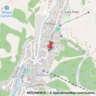 Mappa Via carducci 45, 23024 Madesimo, Sondrio (Lombardia)