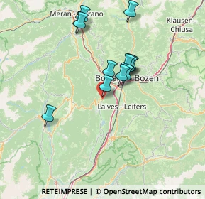 Mappa Via Caldaro, 39057 Appiano sulla strada del vino BZ, Italia (12.56308)