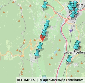 Mappa Via Caldaro, 39057 Appiano sulla strada del vino BZ, Italia (4.95933)