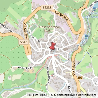 Mappa Piazza San Giovanni, 26, 38013 Fondo, Trento (Trentino-Alto Adige)