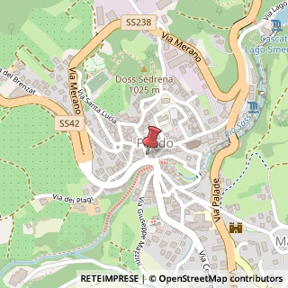 Mappa Piazza San Giovanni, 22, 38013 Fondo, Trento (Trentino-Alto Adige)