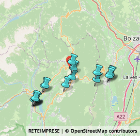 Mappa 38013 Fondo TN, Italia (7.94412)