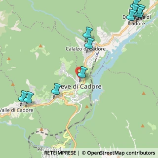 Mappa Via Cogonie, 32044 Pieve di Cadore BL, Italia (3.02727)