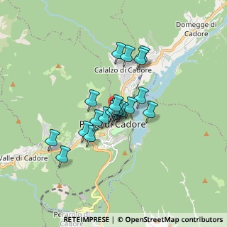 Mappa Via Cogonie, 32044 Pieve di Cadore BL, Italia (1.178)
