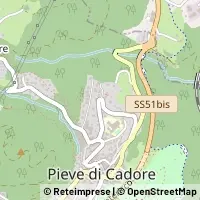 Map Pieve di Cadore