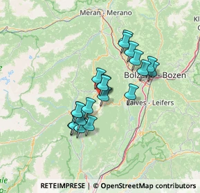 Mappa Piazza Dante, 38013 Fondo TN, Italia (10.741)