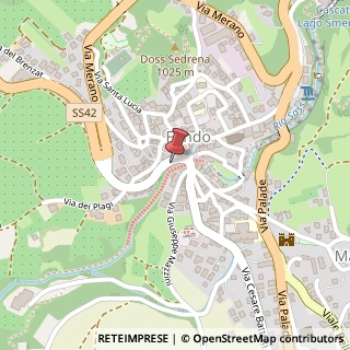 Mappa Via Giardini, 13, 38013 Fondo, Trento (Trentino-Alto Adige)