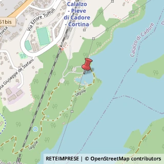 Mappa 32042 Calalzo di Cadore BL, Italia, 32042 Calalzo di Cadore, Belluno (Veneto)