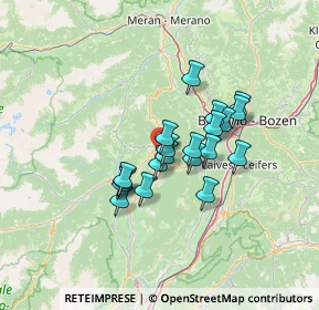 Mappa Via IV Novembre, 38013 Fondo TN, Italia (9.7135)