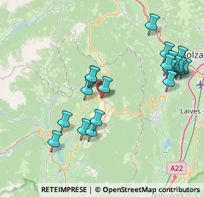 Mappa Via IV Novembre, 38013 Fondo TN, Italia (8.271)