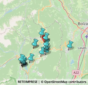 Mappa Via IV Novembre, 38013 Fondo TN, Italia (6.62526)