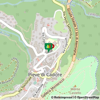 Mappa Via Carducci, 20, 32044 Pieve di Cadore, Belluno (Veneto)