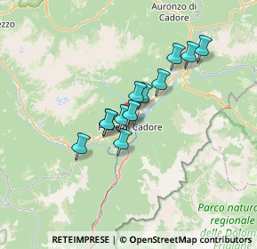 Mappa Via Giosuè Carducci, 32044 Pieve di Cadore BL, Italia (4.76083)
