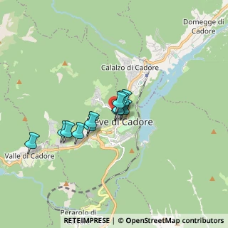 Mappa Via Giosuè Carducci, 32044 Pieve di Cadore BL, Italia (1.13333)