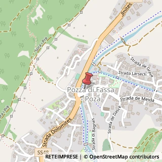 Mappa Strada de Meida, 1, 38036 Vigo di Fassa, Trento (Trentino-Alto Adige)