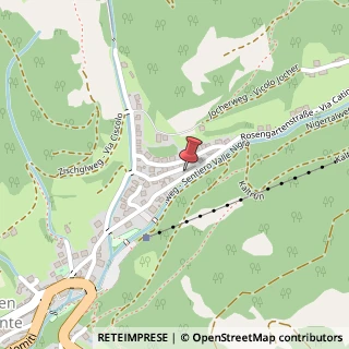 Mappa Via Catinaccio, 35 / I, 39056 Nova Levante, Bolzano (Trentino-Alto Adige)
