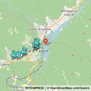 Mappa Lago di Centro Cadore, 32044 Pieve di Cadore BL, Italia (1.88545)