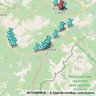 Mappa Lago di Centro Cadore, 32044 Pieve di Cadore BL, Italia (8.846)