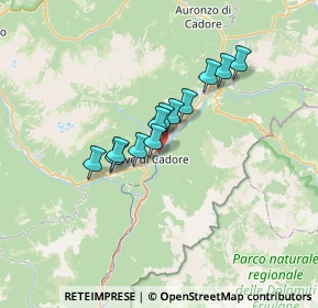 Mappa Lago di Centro Cadore, 32044 Pieve di Cadore BL, Italia (4.58917)