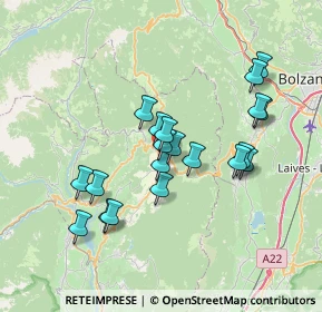 Mappa Via Bellavista, 38013 Borgo d'Anaunia TN, Italia (6.307)