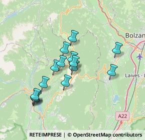 Mappa Via Bellavista, 38013 Borgo d'Anaunia TN, Italia (6.16)