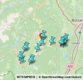 Mappa Via Bellavista, 38013 Borgo d'Anaunia TN, Italia (7.28375)