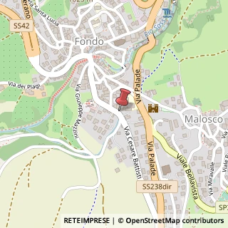 Mappa Via Guglielmo Marconi, 11, 38013 Malosco, Trento (Trentino-Alto Adige)