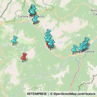 Mappa Via Frate Tomaso De Luca, 32040 Borca di Cadore BL, Italia (9.181)