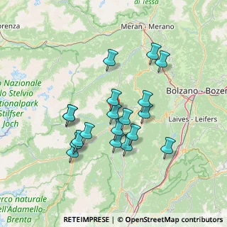 Mappa Via Per Merano fraz, 38020 Rumo TN, Italia (12.39474)