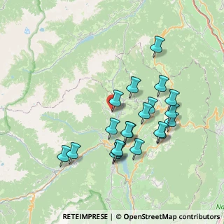 Mappa Via Per Merano fraz, 38020 Rumo TN, Italia (7.062)