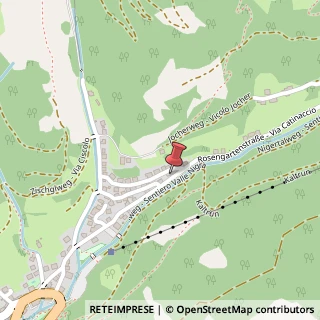 Mappa Via Catinaccio, 39A, 39056 Nova Levante, Bolzano (Trentino-Alto Adige)