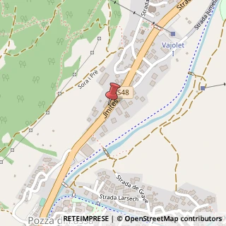 Mappa Streda Dolomites, 165, 38036 Pozza di Fassa, Trento (Trentino-Alto Adige)