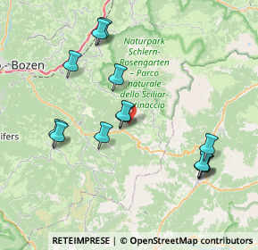 Mappa Via Catinaccio, 39056 Nova Levante BZ, Italia (7.70923)